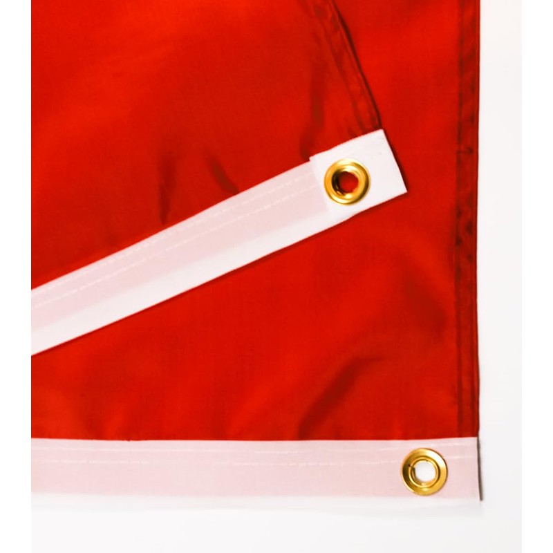 twinsmanufacturing Turkey Flag 90 x 150 cm with Brass Eyelets,