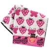 ANNA SUI 109482-0012-01 Towel Handkerchief, Fruit (Pink)