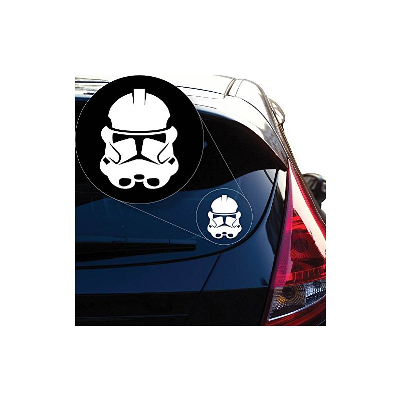 Yoonek Graphics Clone Trooper Vinyl Decal Sticker # 852 (6"