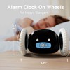 CLOCKY Extra Loud Alarm Clock for Heavy Sleepers on Wheels
