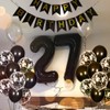 32nd Birthday Decoration - Black & White Party Decor for