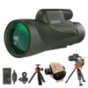 12x56 HD Monocular Telescope High Powered for Adults with Smartphone