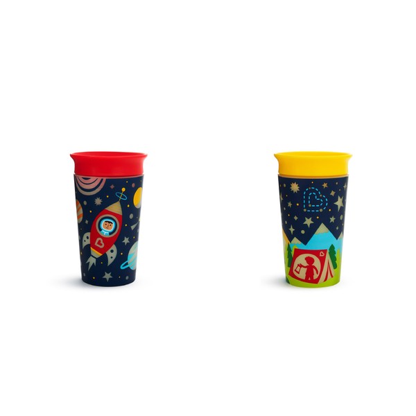 Munchkin 21193: 9Oz Miracle 360° Glow in The Dark Sippy Cup (Assorted)