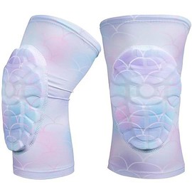 TUOY Thickened Knee Pad, 1 Pair Outdoor Gardening Work Knee Support for with Gel Cushion, Adjustable Knee Support Pad for Men & Women,  Suitable for Climbing Hiking Sports - Color: PINK-L