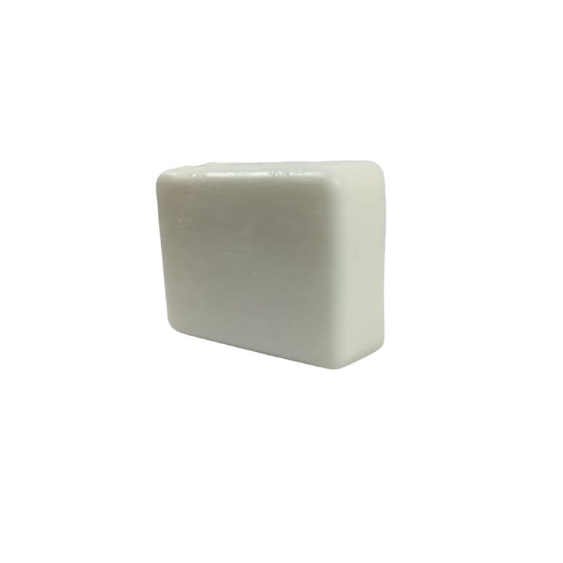 Jabón Natural de Glicerina con Coco, Barra de 100 gramos