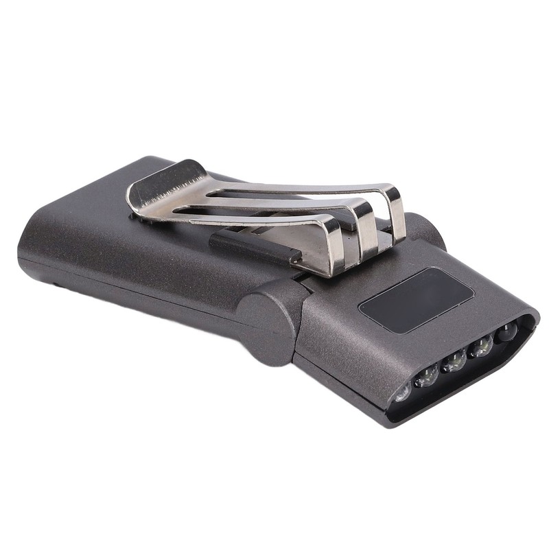Clip Headlamps LED Rotatable Clip On Hat Light for Fishing