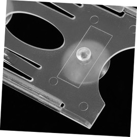 Soporte para Tarjetas de Carro con Ventosa Fuerte Titular para Pase de Estacionamiento y Permiso Accesorio Resistente para Autos Fácil de Limpiar y Seguro