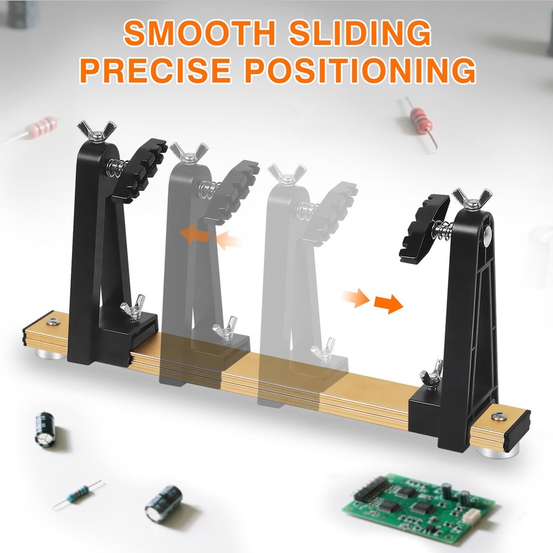 EOOKU Circuit Board Holder Helping Hands for Soldering and Repair,