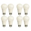 GE (case of 8) Lighting 61966 LED A19 Bulb, 9