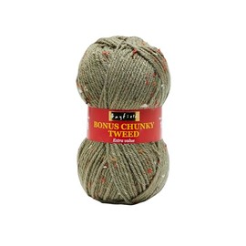 Hayfield Bonus Chunky Tweed, Sage (109), 100g by Sirdar