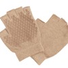Non-Slip Cotton Pilates Exercise Gloves Non-Slip Black 2ea