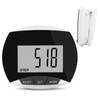 Portable Pedometer Step Counter Accurately Track Steps, 3D Sports Pedometer