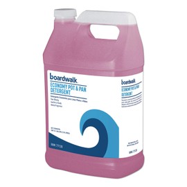 Boardwalk BWK7714EA 1 Gallon Bottle Industrial Strength Pot and Pan Detergent
