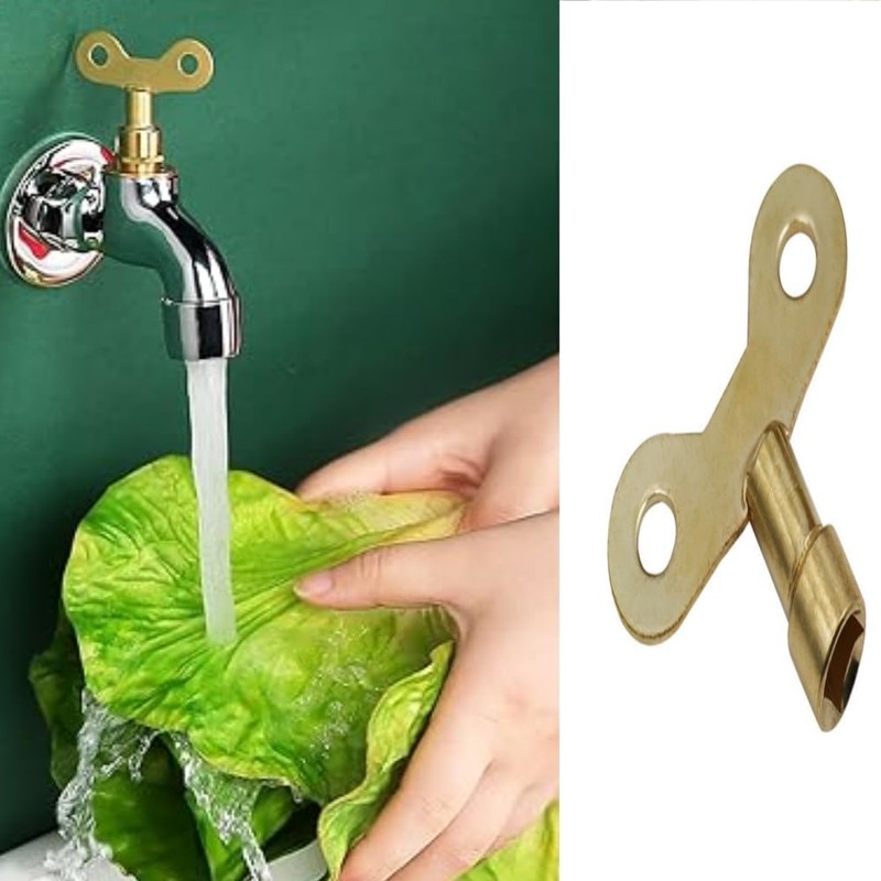 5 PCS Multi-Functional Utility Key Plumbers Tool Set, Square Triangle