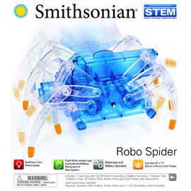 Smithsonian Science Activities Robo Spider Kit, Blue