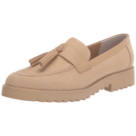 Franco Sarto Mocasines Carolynn para Mujer, Lona Azul Marino, 9 US