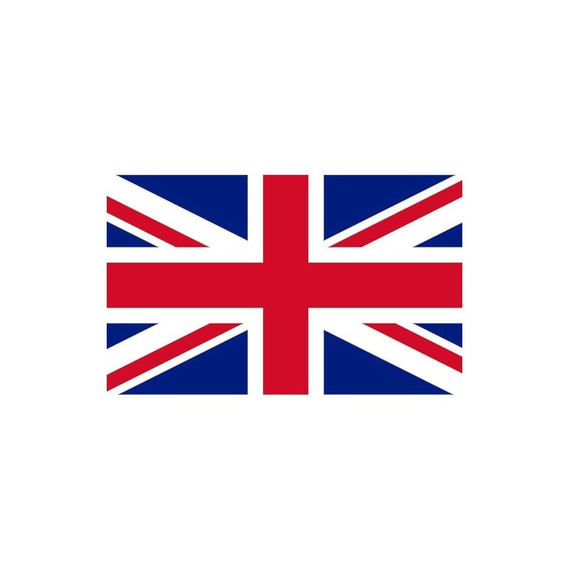 CafePress Union Jack Rectangle Car Bumper Magnet