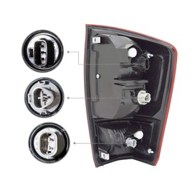 Auto Parts Avenue APA Replacement Tail Light Rear Lamp for 2018 2019 2020 2021 2022 2023 Tacoma Base SR SR5 SR+ TRD Sport TRD Off-Road Driver Left Side 8156004181 TO2800203