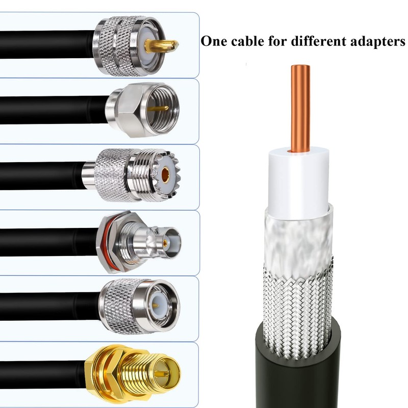N Connector Coaxial Cable 5D-FB TUOLNK N Male to N