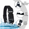 Waterproof Dog Collar, Odor-Proof and Easy to Clean Rubber Dog