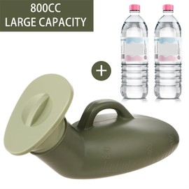 Urine Bottle for Men Women Urine Bottles Lid 800 ml Urinal On the Go Urinents Unisex Pee Bottles Urine Collection Container Mobile Toilet for Travel Emergency Bed Camping