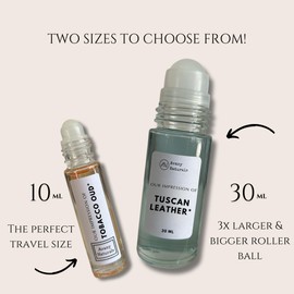 Avany Naturals Roll-On Perfume Oil - Notes of Vanilla Body Fragrance Unisex 10 ml (1/3 oz) (Angel-Share)