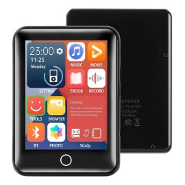 Reproductor Bluetooth Hifi Mp4/mp3, Radio Fm, Soporte De 128