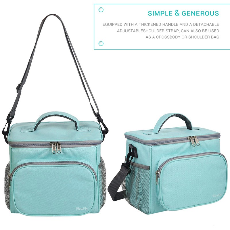 Large Capacity Insulated Thermal Tote Bag Cooler Outdoor Picnic Bag