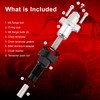 Tusk Automatic Cam Chain Tensioner Kit Black Anodized Compatible with