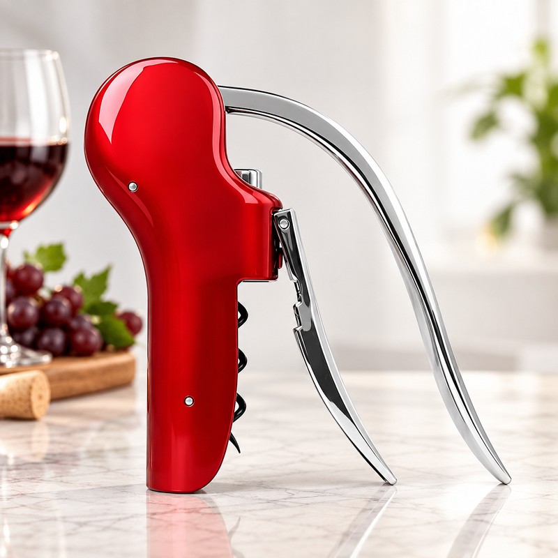 Manual Wine Corkscrew for Wine Bottles – Stainless Steel Opener