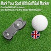 FINGER TEN Golf Divot Repair Tool Switchblade with Ball Marker
