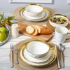 vicrays Ceramic Salad Bowls Set for Kitchen, Serving - 24