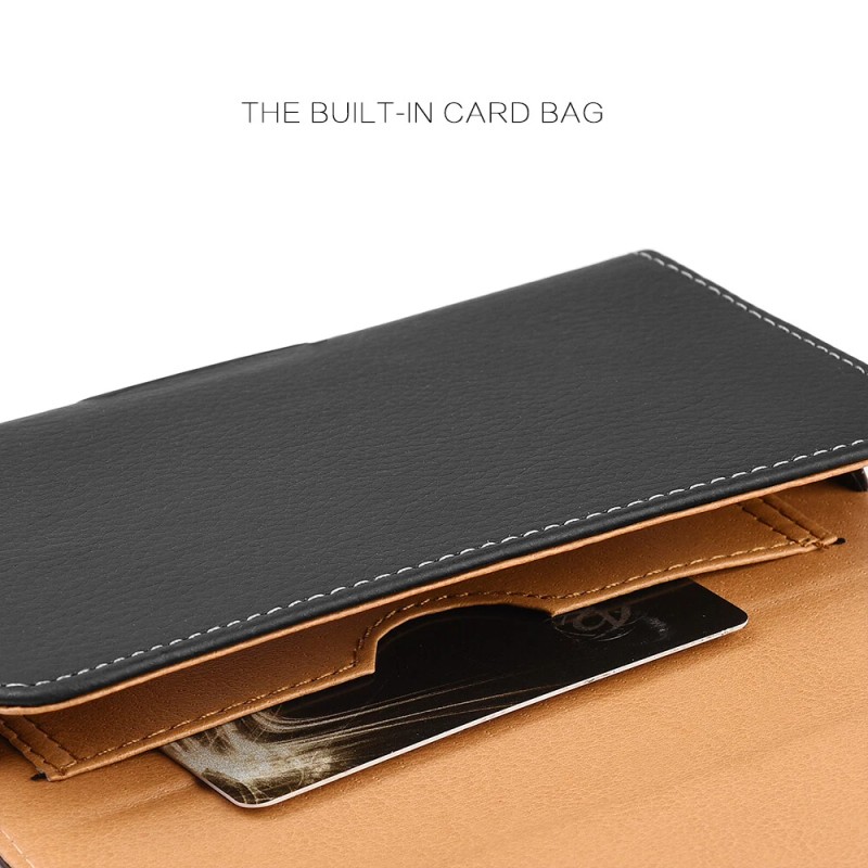 Luxmo UNIVERSAL POUCH Fits (7" x 3.5") - Black PU