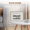 Plate Holder Easel Display Stand - 8 inch Metal Plate