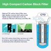 iSpring 2.5"X10" Carbon Block CTO Water Filter Replacement Catridge 5