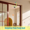 Door Ping Pong Game,Hanging Table Tennis Trainer Portable Set,Adjustable Door