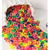 Lavema Hair Bobbles for Girls Pack of 100 (Multicolour) Cute Elastic Hair Bands