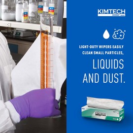 Kimberly-Clark 34256BX KIMWIPES, Tissue, 16 3/5 x 16 5/8, 140/Box (KCC34256BX)
