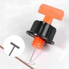 Kit Sistema Nivelador Azulejo Loseta Piso Reutilizable Nivelacion 50pza