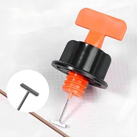 Kit Sistema Nivelador Azulejo Loseta Piso Reutilizable Nivelacion 50pza