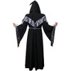 Nofonda Wizard Costume, Dark Wizard Robe, Warlock Cape, Cosplay Costume