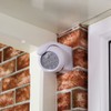 Rundleuchte verstellbar 360°, 10 LEDs weiß, Bewegungsmelder, innen/außen