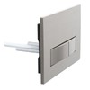 SPARES2GO Luxury Concealed Toilet Cistern Flush Plate Kit for Skylo