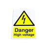 LASER TOOLS LAS6642 Laser 6642 Danger High Voltage Sign