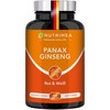 Red Ginseng Organic Capsules - 100% Natural Red and White