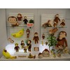 NHK Curious George Seated Plush Doll, 11.8in (30cm) tall when
