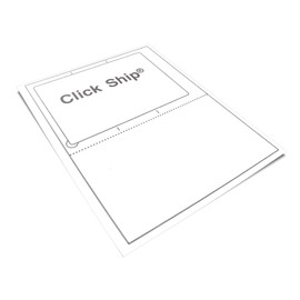 100 Click Ship Labels with Tear Off Receipt for Printing Online Postage. Universal Labels®