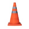 alca® Warning cone, safety cone, traffic cone, foldable, reflective pylon,