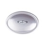 Pentole Agnelli Oval Aluminium Lid, Silver, 34 x 23 cm,