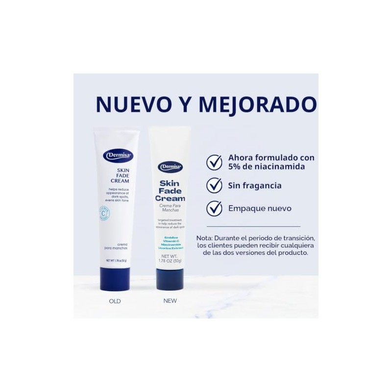 DERMISA CREMA PARA MANCHAS CON VITAMINA C Y EXTRACTO DE